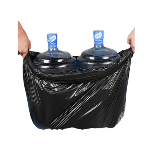 Wholesale Thick Large Black Plastic Bags for Property, Sanitation, Hospitals, Waste Bags, Moving and Storage, Enlarged Flat Pouch
