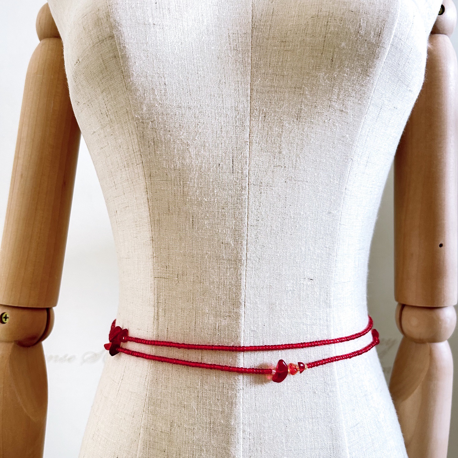 Wholesale Jewelry Bohemian Simple Style Color Block Solid Color Gravel Seed Bead Beaded Waist Chain display picture 9