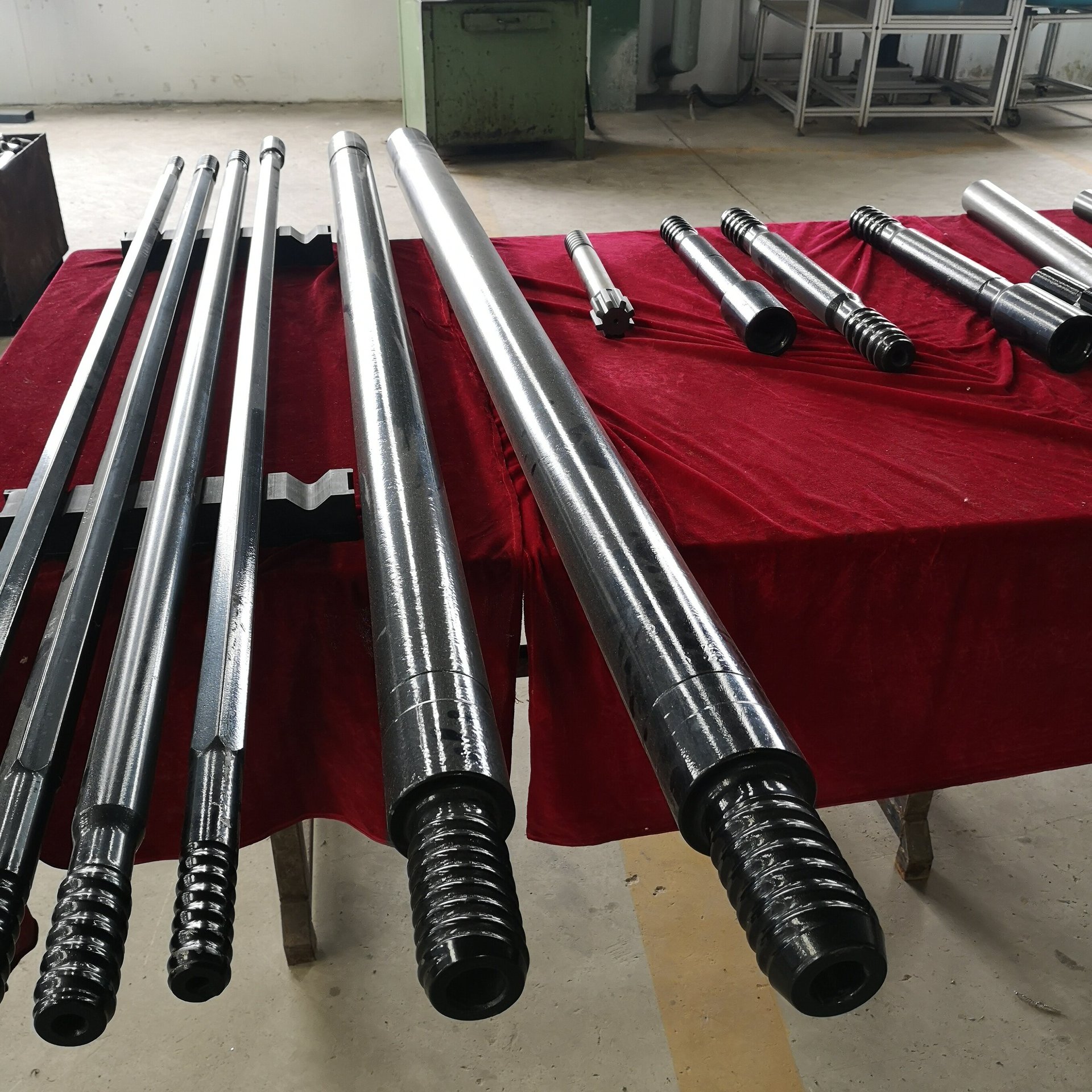 Guigang guía tubo de perforación T38T45T51ST58ST68 hilo guía barra de soldadura rápida para máquina de perforación de roca