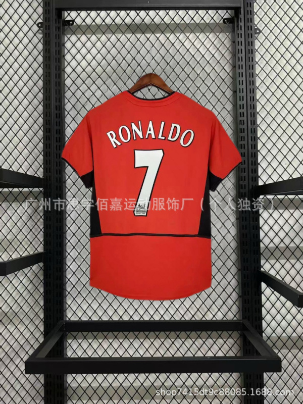 尤文巴巴巴巴巴皇馬パリAC国米リスボン復古ユニホームcr 7球星同服半袖|undefined