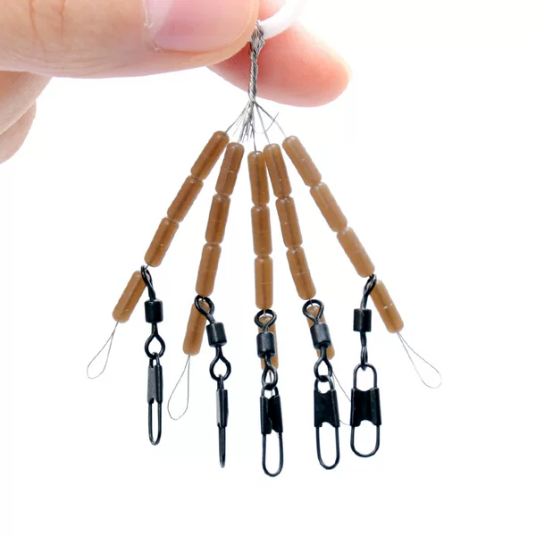 Fishing Tackle Space Beans, Positioning Stoppers, Reinforced Anti-Tangle Three-Pronged Knots, European-Style Fishing Rigs, Fishing Accessories, Positioning Beans