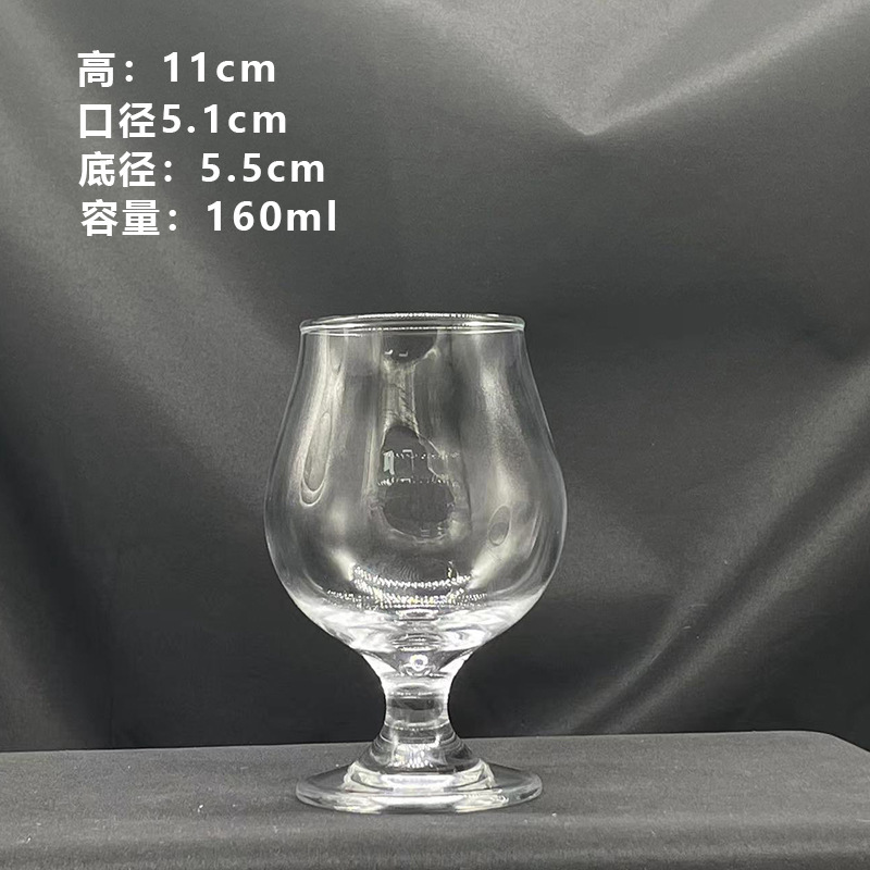 Taza de cerveza artesanal, taza de barriga, taza de brandy, taza de cristal grueso, taza de jugo, taza de vino de lujo