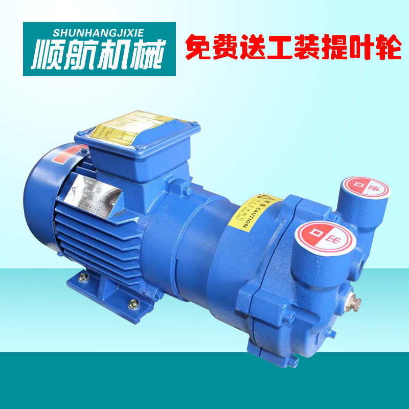 2BV水环真空泵卧式电动循环水式液环真空泵不锈钢工业真空泵定制