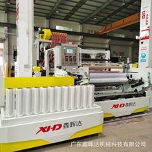 全自动三层共挤拉伸膜设备 缠绕膜机器 保鲜膜机组