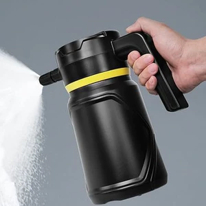 Cross-border electric foam spray bottle 2L large capacity dual-use for home and car, car cleaning tool, car washing gadget, rechargeable spray bottle