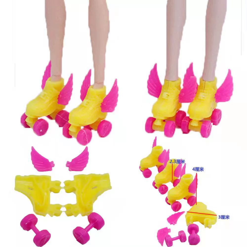 Toy, doll, skates, pack, new collection