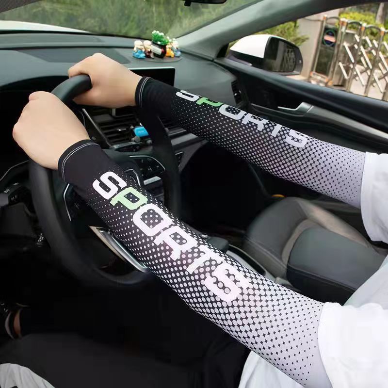 冰袖套袖遮陽運動手袖手臂套2023款袖套男款女款手套不易悶冰爽