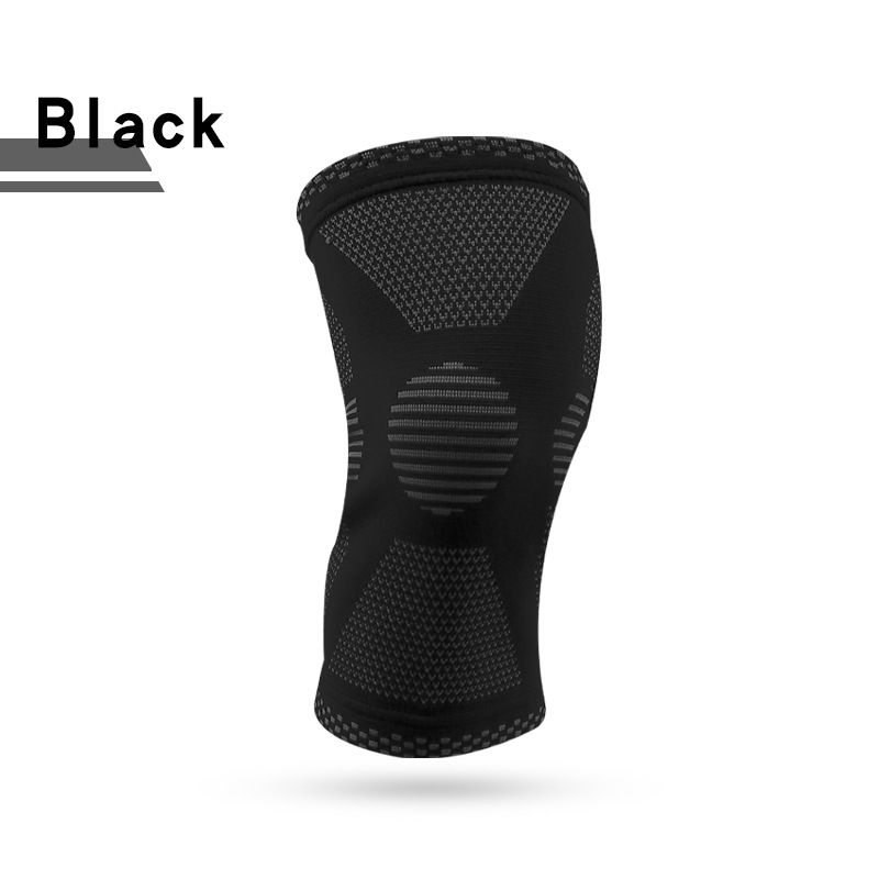 Deportes al aire libre de Protección deportiva rótula de cuatro lados elástico de punto rótula rodilla en cuclillas de nylon rajín corriendo pie canasta