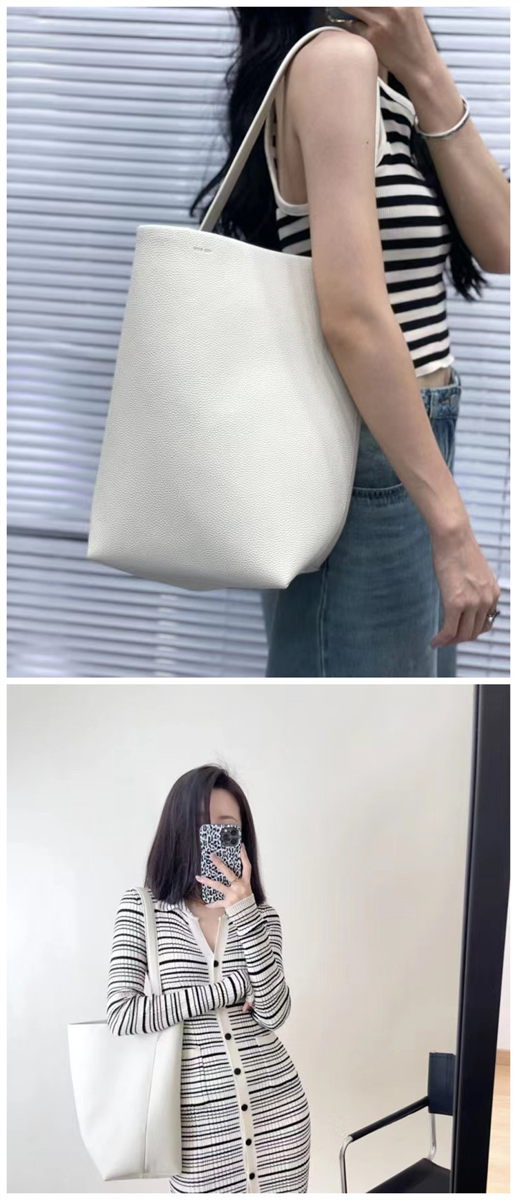 Borsa a tracolla da donna di grande capacità The/Row Nylon Bucket Nuova borsa a tracolla piccola e semplice per pendolari_voghion.com