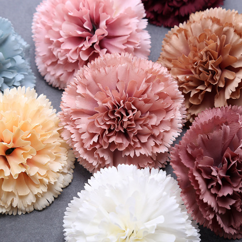 Artificial peony flowers, mother's day and teacher's day gift box decorations, fake flowers for wedding headpieces, silk fabric flowers