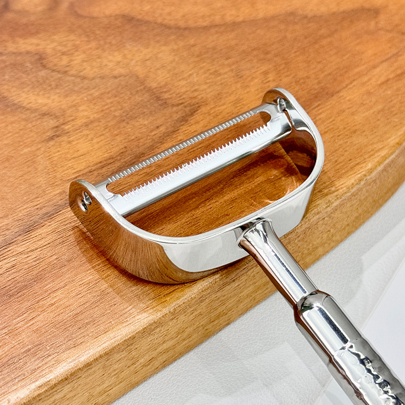 Chockmen Zhuo Deming 18 / 10 acero inoxidable martillo cuchillo de peeling cuchillo de peeling de melón