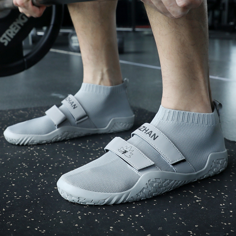 Zapatos deportivos y de fitness cuidadosamente seleccionados, entrenamiento de levantamiento de pesas, sentadillas de sumo, zapatos de peso muerto, zapatos de yoga para practicar piernas, zapatos de conducción casuales para hombres y mujeres