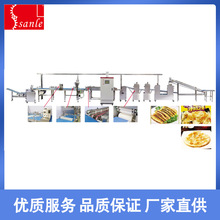 合肥全自动手抓饼机器 现货供应多功能薄饼机馅饼葱抓饼设备厂家