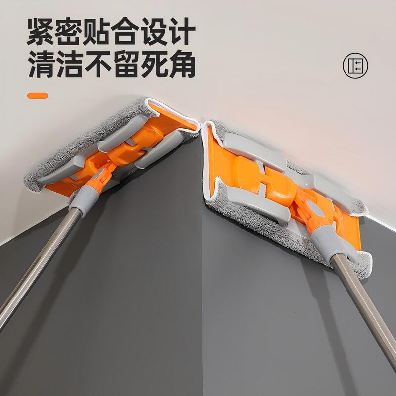 Wall and ceiling cleaning brush with extended telescopic handle for household use, suitable for cleaning tiles and walls Wall and ceiling cleaning brush with extended telescopic handle for household use, suitable for cleaning tiles and walls