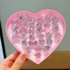 7# light pink butterfly pair
