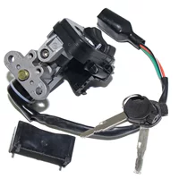 Kelike click125i/150cc мотоциклетный замок скутер изогнутый луч педаль мотоцикл электрический дверной замок набор замков