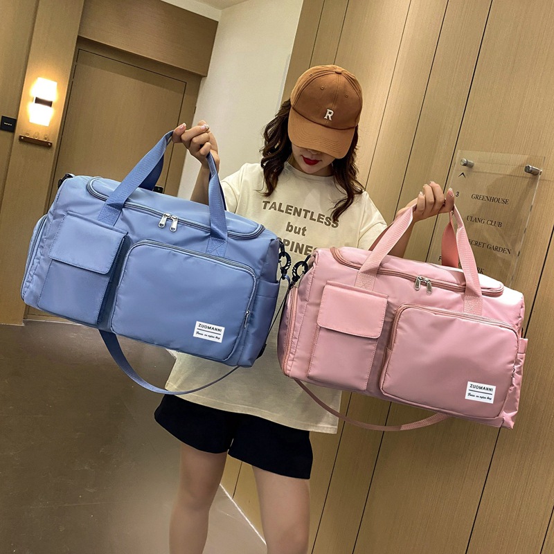 Swimming sports fitness handbag large capacity short trip travel bag new foldable student luggage bag