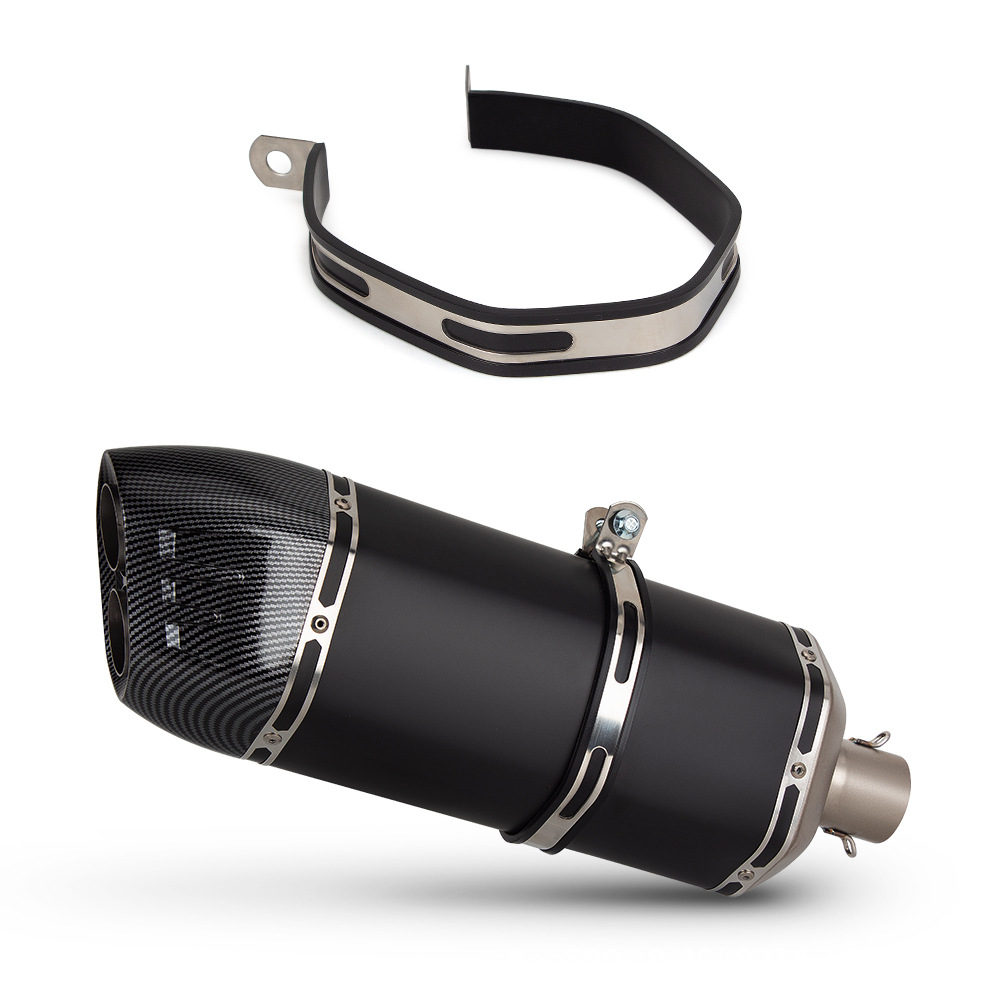 S7 shield motorcycle exhaust pipe universal exhaust tail section is commonly used in spring breeze 3000SR/ninja 650/pedal