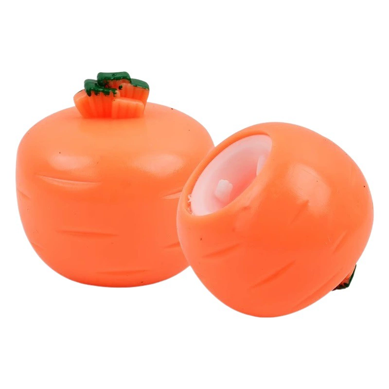 Декомпрессионная вентиляционная игрушка редис кролик защемление новая морковная чашка декомпрессионная игрушка TPR морковь кролик