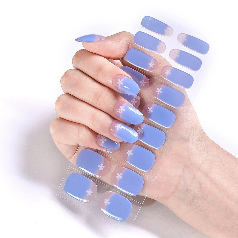Набор для ногтей XT Gel с наклейками, искусственные ногти и лак для ногтей