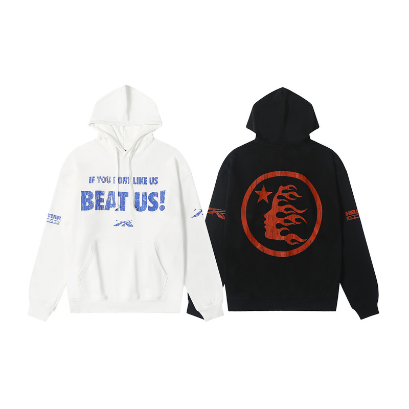 2024 autumn and winter new H @ ellstar hell star side goddess letter printed hooded vests batch 2024 autumn and winter new H @ ellstar hell star side goddess letter printed hooded vests batch