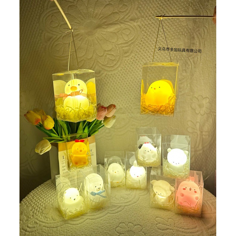 B Le Jiajia Lámpara nocturna portátil Estilo mixto Linterna Juguetes Mercado nocturno Puesto callejero Juguetes Creative Little Red Book