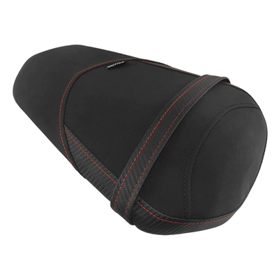 and Rear Seat Cushions, Front | Motorcycle cushion - rear-seat-cushion-black-red-line