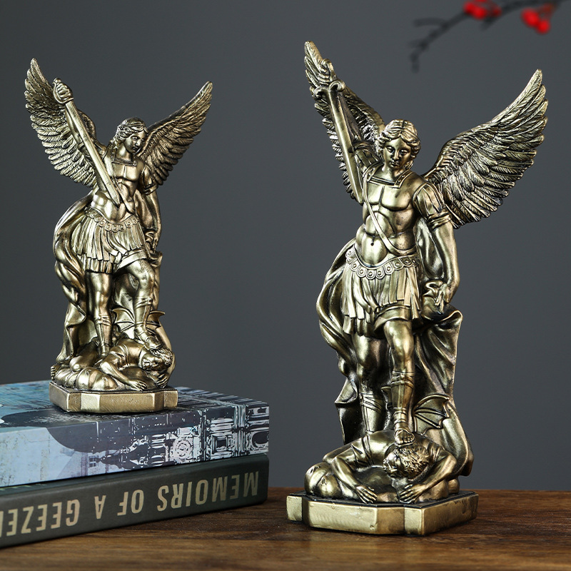 Desktop Ornaments, Greek God of War Figurines, Trendy Resin Crafts, Office Statues, Housewarming Gifts