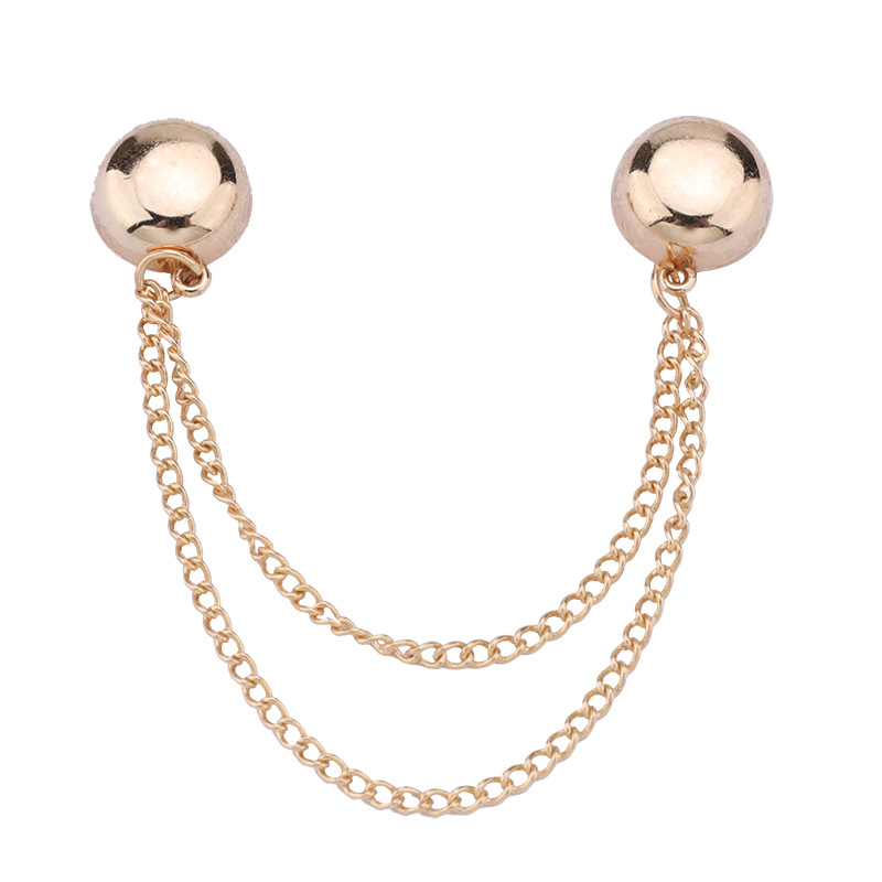 チェーンの磁気はズボンの足を引きずることを防ぎます。金属の磁気は袖口を固定します。