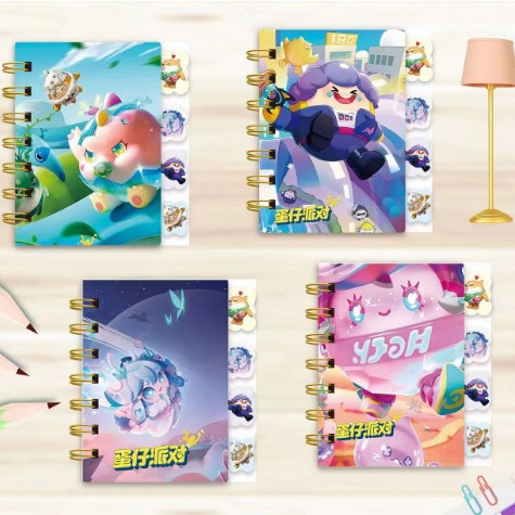 Cuaderno Espiral con Diseño de Mascota Adorable, Cuaderno Escolar Kuromi de Alta Calidad, Planificador Espiral con Hojas Intercaladas, Diario, Agenda.