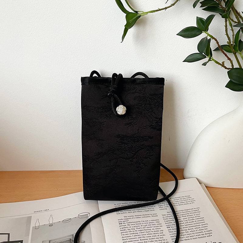 크로스 바디 휴대 전화 가방 새로운 중국 미니 작은 가방 여성 중국 스타일 하이 엔드 올 매치 코인 지갑 캐주얼 숄더 백