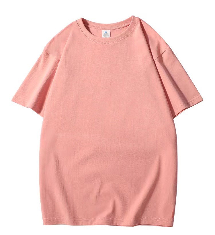 210g Weight Short Sleeve Sleeve Length Cotton Fabric Type Long Top Length T-shirt Tops Type Casual Occasion Round Neck Neckline Loose Fit Type Solid Color Pattern Summer, Spring, Autumn Season Unisex Gender Simple Style Style Wholesale Unisex Cotton Simple Style Solid Color Short Sleeve T-Shirts 5