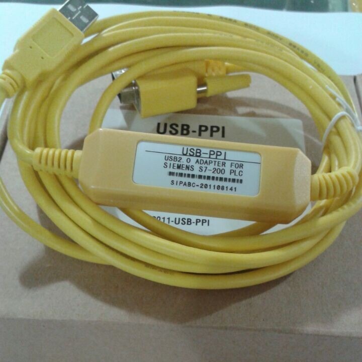 适用 西门子S7-200PLC编程电缆 USB-PPI数据线下载线通讯线 3DB30