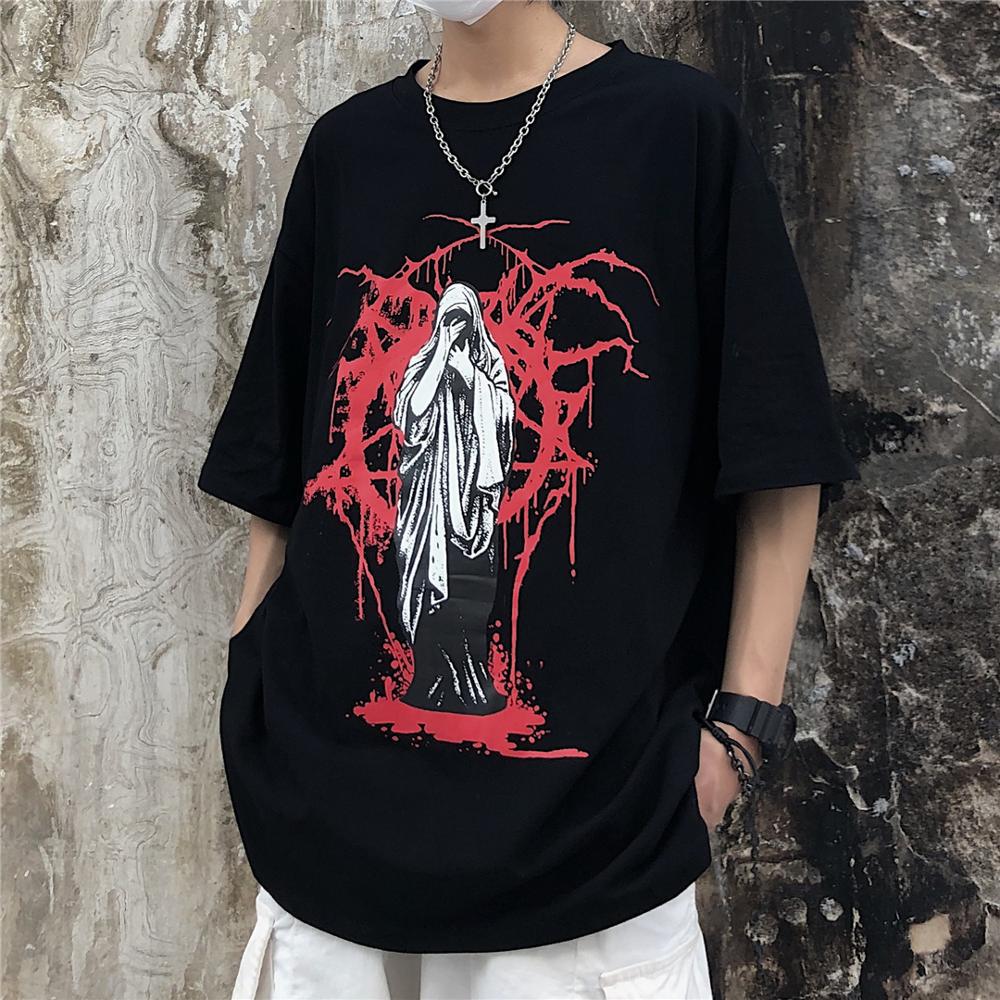 Brand retro short sleeve T-shirt