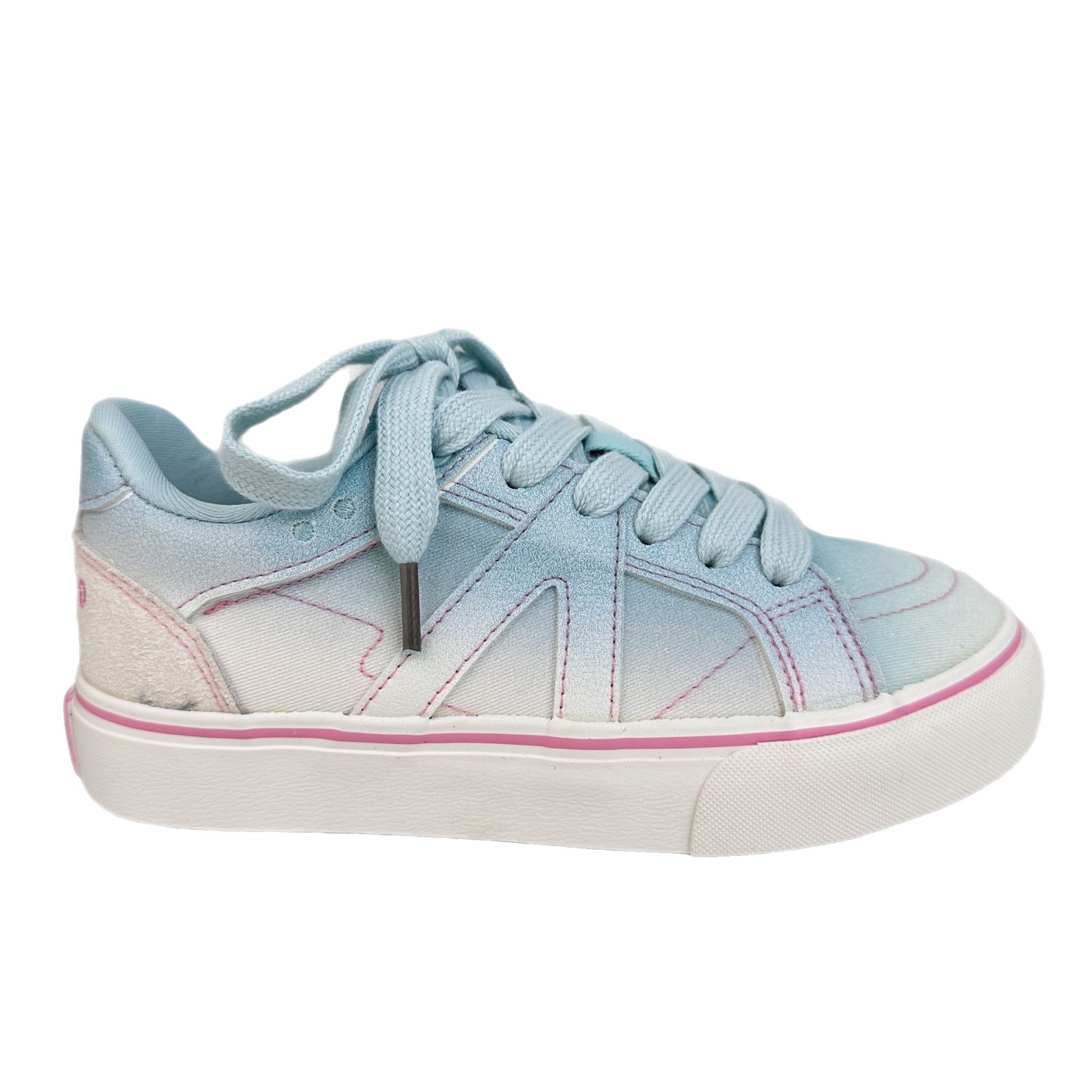 Zapatos de skate de larga onda para mujeres 2025 verano nuevos zapatos de lona variados zapatos de skate chic dopamina color zapatos casuales