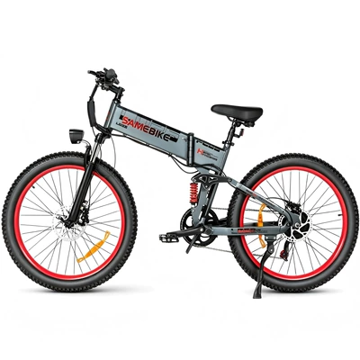 electric bike, cross-border dropshipping, Qatlanan elektrik velosipedlər - gray