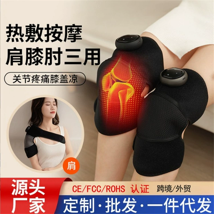 Электрический Колено Массажер Физиотерапии Инструмент Старой Холодной Ноги Теплый Отопление Колено Массажер