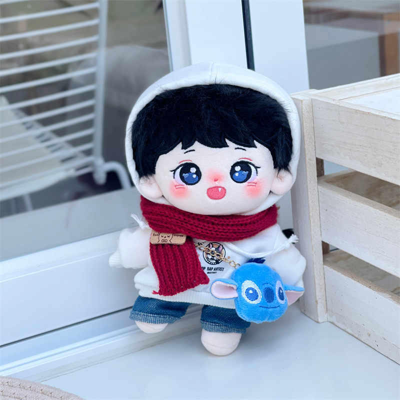 20cm Huang Jingyu Cotton Doll Stuffed Original Doll Little Whale Star Doll Toy Holiday Gift Ready in Stock