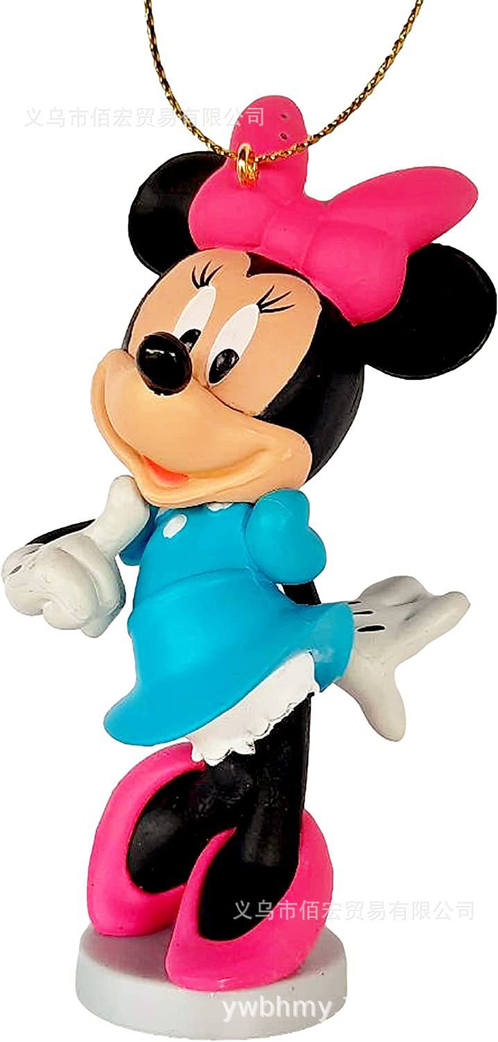 2022 nuevos productos Mickey Mouse serie de decoraciones navideñas mochilas de automóviles colgantes de árbol de Navidad regalos de decoración para el hogar