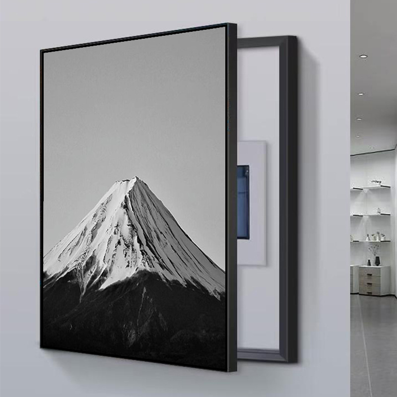 Modern Simple Electric Meter Box Cover Hanging Painting Restaurant Distribution Box Decorative Painting Entrance Electric Box Cover Cover Painting