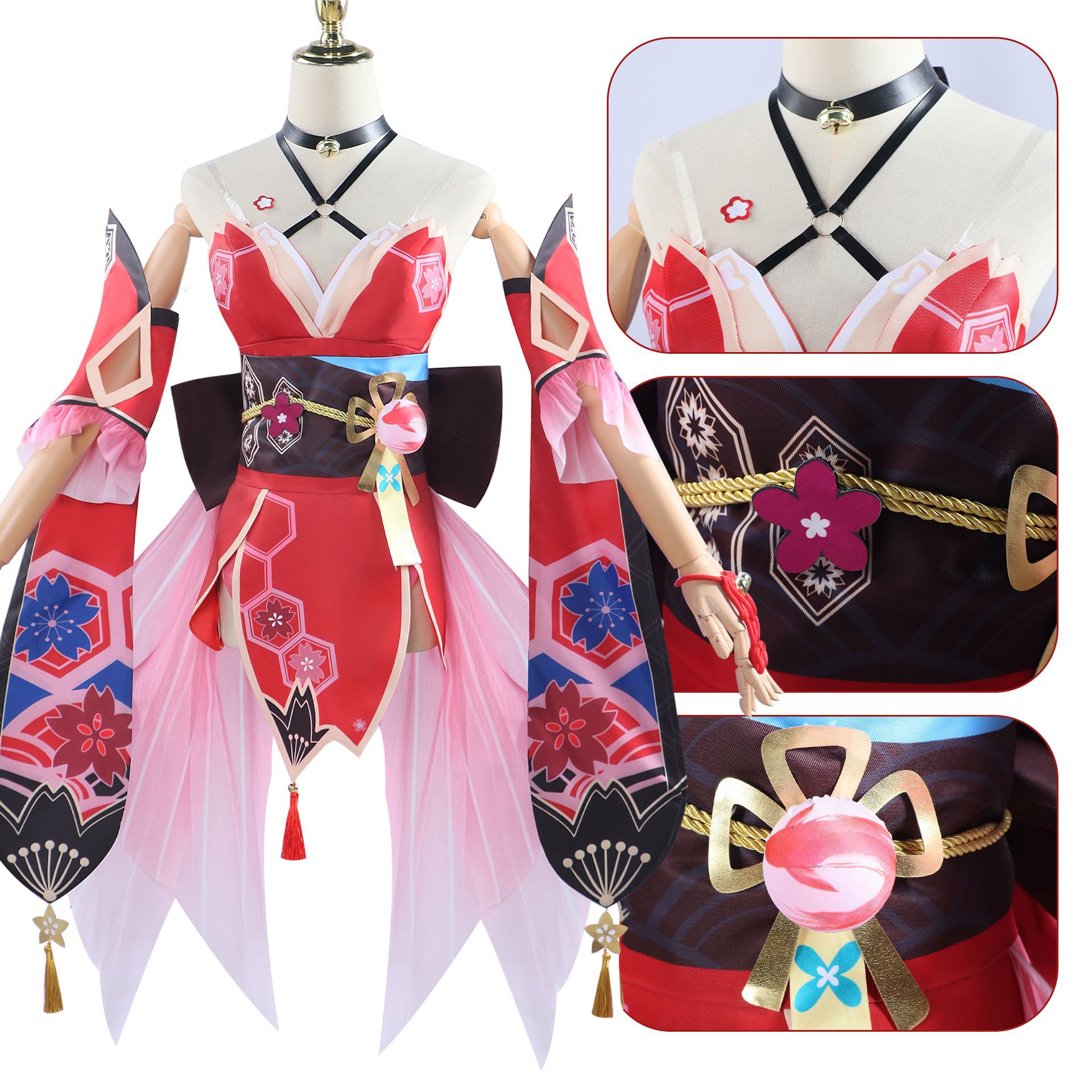 北水商贸花火cos服崩坏星穹铁道假面愚者花火cosplay游戏扮演服-阿里巴巴