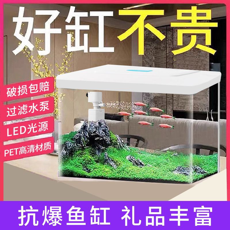 Plastic transparent glass acrylic aquarium