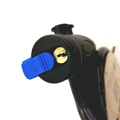 自行車圈形鎖鋼絲鎖具帶支架一字鑰匙鎖具單車鋼纜鎖防盜鎖具