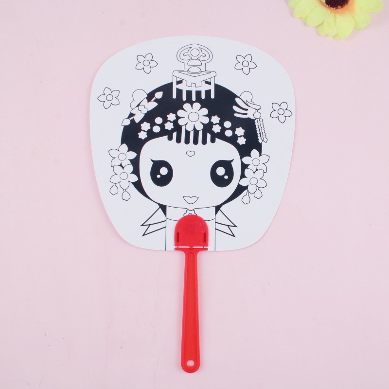 Abanico de Pintura Creativa DIY, Regalos para el Día del Niño, Actividades Escolares, Recompensas para Estudiantes, Premios, Regalos de Cumpleaños