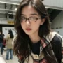 蓝光椭圆形同款时尚老花镜