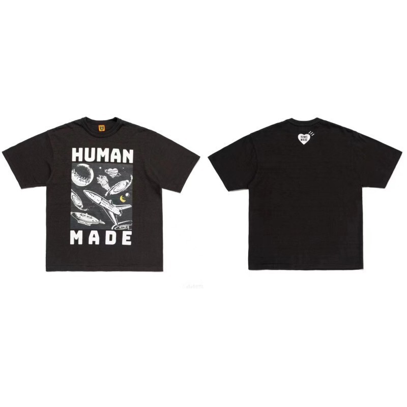 日本アメリカのトレンディなブランドヒューマンドラゴン年限定半袖メンズカップル夏の漫画動物 Tシャツ純綿トップ|undefined