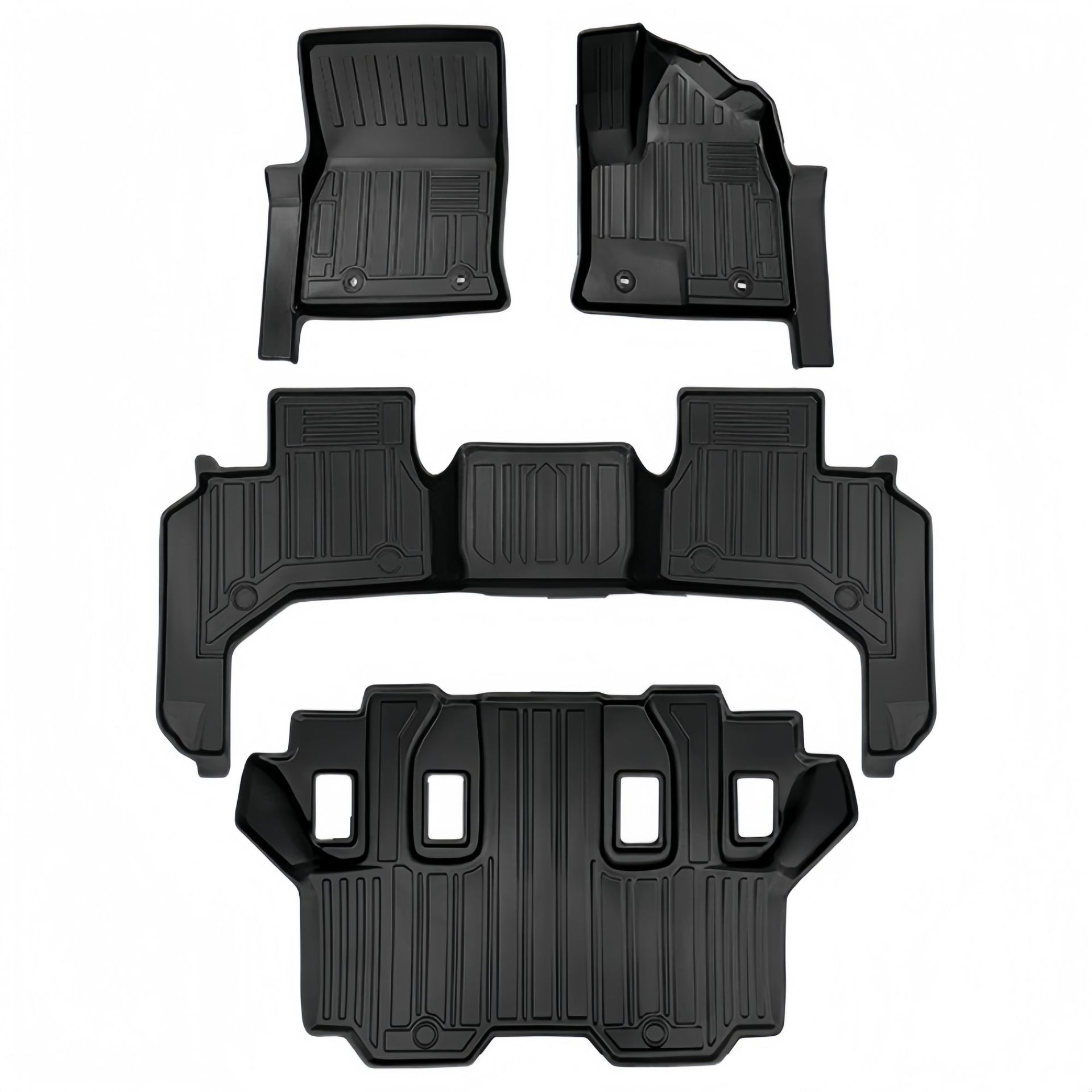Suitable for 2022+ Lexus Lx600 Right-Hand Drive Left-Hand Drive Car Floor Mats Waterproof and Stain-Resistant Tpe Floor Mats Cross-Border