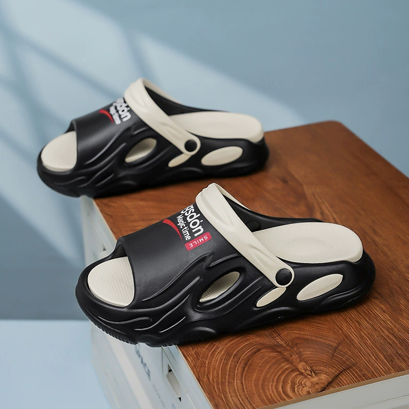 Сандалии мужской 2025 новый внешний вид, чтобы носить тренд, чтобы наступить на фекалии, сандалии мужская спортивная обувь на открытом воздухе мужская обувь с толстой подошной пляжные тапочки