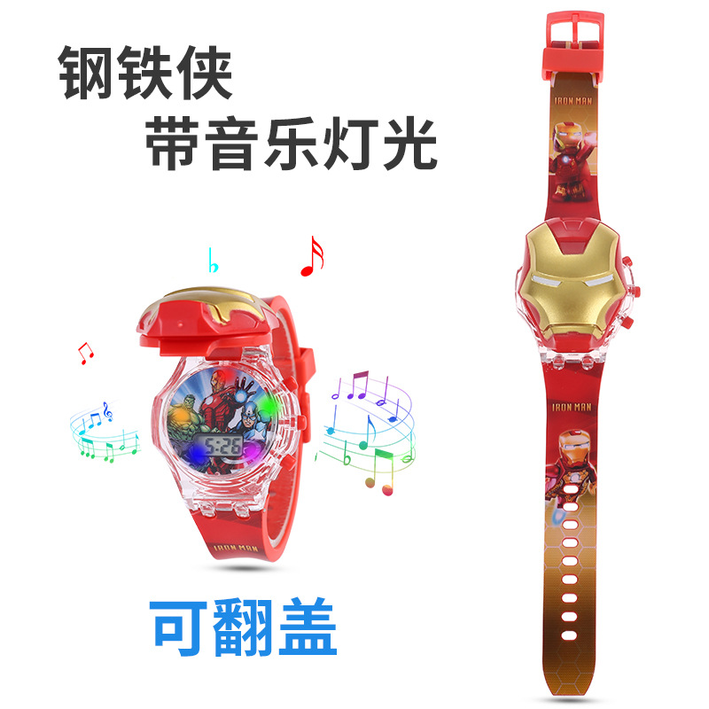 Linda chica corazón dibujos animados KT gato estudiante reloj novias regalo sanliou Hello Kitty reloj electrónico de alta apariencia