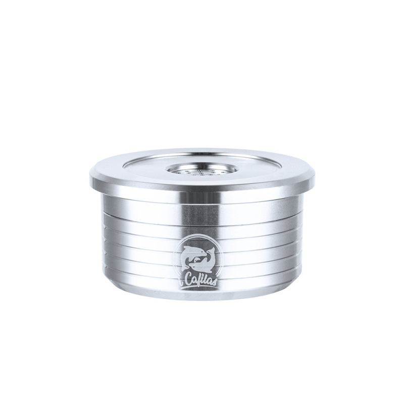 Icafilas Is Compatible with Delta Q Stainless Steel Coffee Capsules, Reusable Capsule Filters for Filtering Coffee